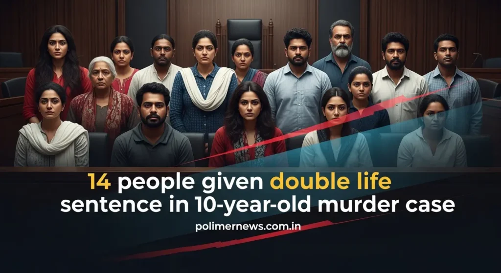 14 people given double life sentence in 10-year-old murder case
