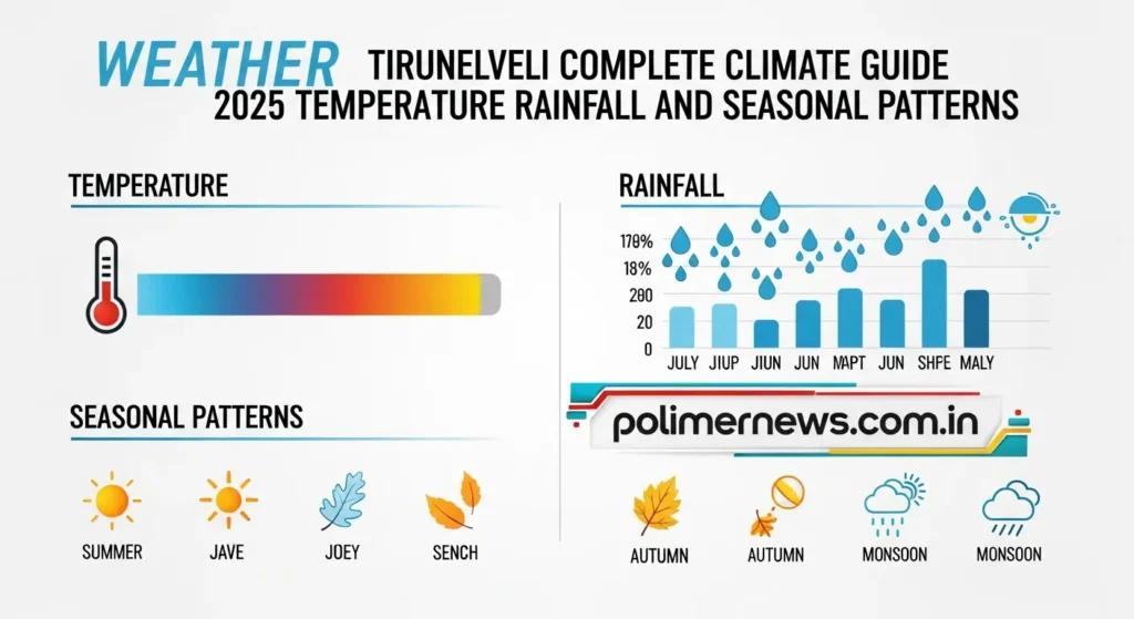 Weather Tirunelveli Complete Climate Guide 2025 Temperature Rainfall and Seasonal Patterns
